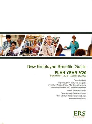 Primary view of object titled 'New Employee Benefits Guide: Plan Year 2020, Higher Education Institutions'.