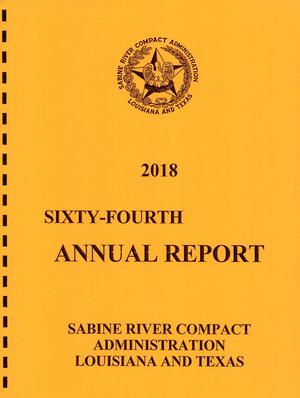 Sabine River Compact Administration Annual Report: 2018