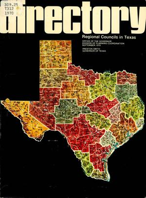 Primary view of object titled 'Directory of Regional Councils in Texas: 1970'.