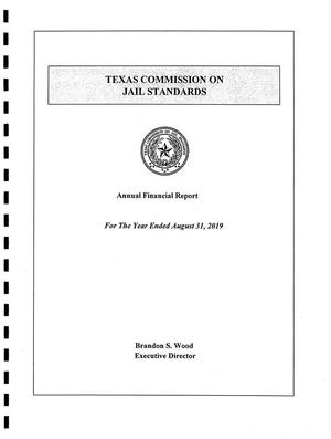 Texas Commission on Jail Standards Annual Financial Report: 2019