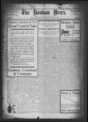 The Bonham News. (Bonham, Tex.), Vol. 42, No. 76, Ed. 1 Friday, January 17, 1908