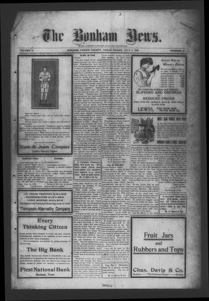 The Bonham News. (Bonham, Tex.), Vol. 43, No. 20, Ed. 1 Friday, July 3, 1908