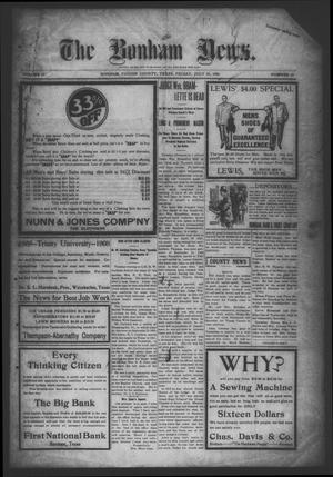 The Bonham News. (Bonham, Tex.), Vol. 43, No. 26, Ed. 1 Friday, July 24, 1908