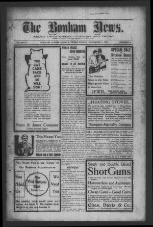 The Bonham News. (Bonham, Tex.), Vol. 43, No. 56, Ed. 1 Friday, November 6, 1908