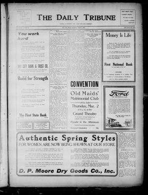 The Daily Tribune (Bay City, Tex.), Vol. 17, No. 69, Ed. 1 Thursday, March 2, 1922