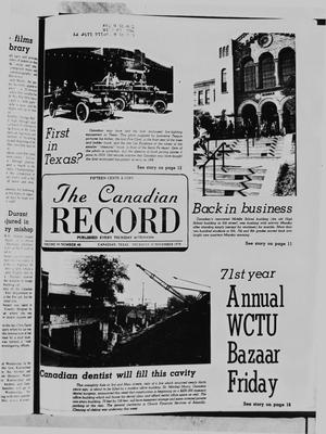The Canadian Record (Canadian, Tex.), Vol. 89, No. 48, Ed. 1 Thursday, November 30, 1978