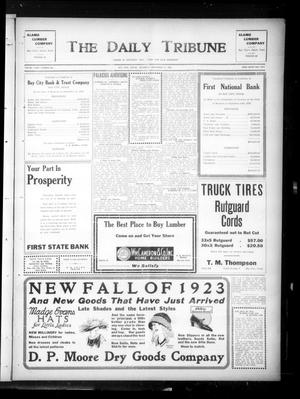 The Daily Tribune (Bay City, Tex.), Vol. 18, No. 206, Ed. 1 Thursday, September 27, 1923