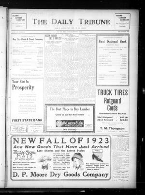 The Daily Tribune (Bay City, Tex.), Vol. 18, No. 208, Ed. 1 Saturday, September 29, 1923