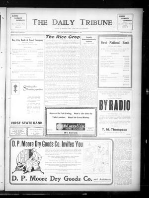 The Daily Tribune (Bay City, Tex.), Vol. 18, No. 221, Ed. 1 Tuesday, October 16, 1923