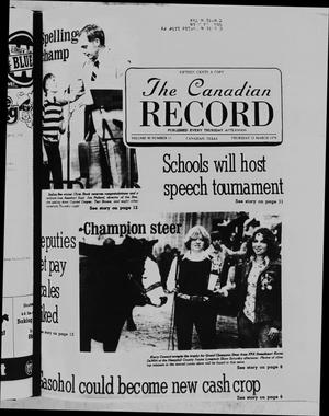 The Canadian Record (Canadian, Tex.), Vol. 90, No. 11, Ed. 1 Thursday, March 15, 1979