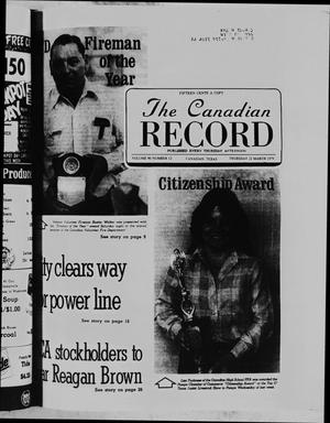 The Canadian Record (Canadian, Tex.), Vol. 90, No. 12, Ed. 1 Thursday, March 22, 1979