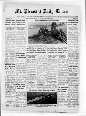 Mt. Pleasant Daily Times (Mount Pleasant, Tex.), Vol. 23, No. 81, Ed. 1 Tuesday, June 24, 1941