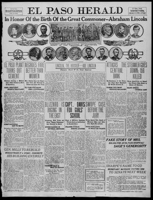 El Paso Herald (El Paso, Tex.), Ed. 1, Saturday, February 12, 1910