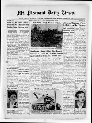 Mt. Pleasant Daily Times (Mount Pleasant, Tex.), Vol. 23, No. 201, Ed. 1 Friday, October 31, 1941