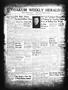 Thumbnail image of item number 1 in: 'Yoakum Weekly Herald (Yoakum, Tex.), Vol. 46, No. [10], Ed. 1 Thursday, June 4, 1942'.