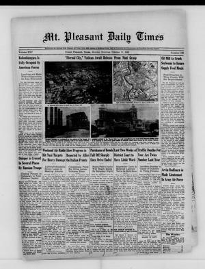 Mt. Pleasant Daily Times (Mount Pleasant, Tex.), Vol. 25, No. 176, Ed. 1 Monday, October 11, 1943