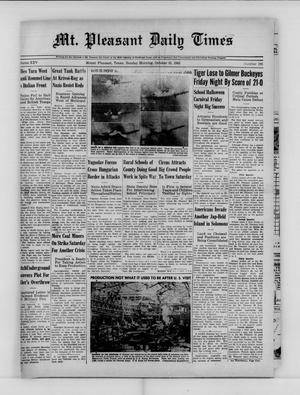 Mt. Pleasant Daily Times (Mount Pleasant, Tex.), Vol. 25, No. 193, Ed. 1 Sunday, October 31, 1943