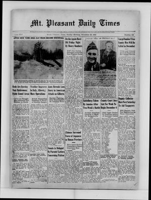 Mt. Pleasant Daily Times (Mount Pleasant, Tex.), Vol. 25, No. 215, Ed. 1 Sunday, November 28, 1943