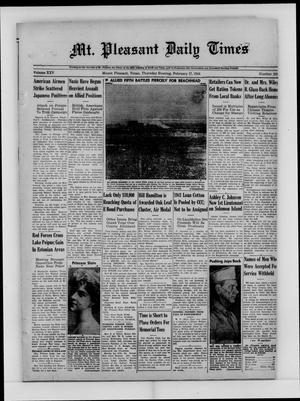 Mt. Pleasant Daily Times (Mount Pleasant, Tex.), Vol. 25, No. 289, Ed. 1 Thursday, February 17, 1944