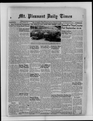 Mt. Pleasant Daily Times (Mount Pleasant, Tex.), Vol. 27, No. 269, Ed. 1 Tuesday, February 5, 1946