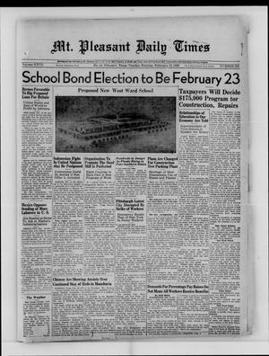 Mt. Pleasant Daily Times (Mount Pleasant, Tex.), Vol. 27, No. 275, Ed. 1 Tuesday, February 12, 1946