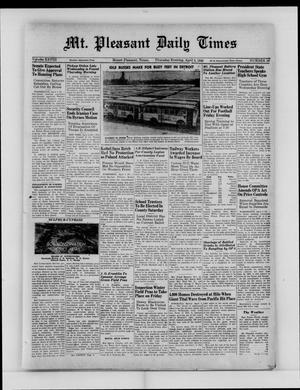 Mt. Pleasant Daily Times (Mount Pleasant, Tex.), Vol. 28, No. 18, Ed. 1 Thursday, April 4, 1946