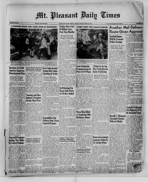 Mt. Pleasant Daily Times (Mount Pleasant, Tex.), Vol. 28, No. 184, Ed. 1 Thursday, October 31, 1946