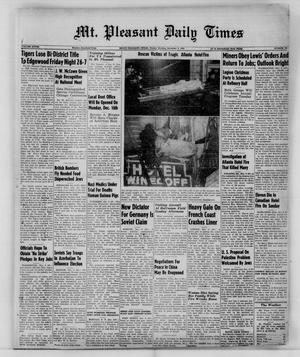 Mt. Pleasant Daily Times (Mount Pleasant, Tex.), Vol. 28, No. 209, Ed. 1 Monday, December 9, 1946