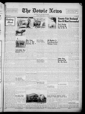 The Bowie News (Bowie, Tex.), Vol. 26, No. 30, Ed. 1 Friday, October 3, 1947