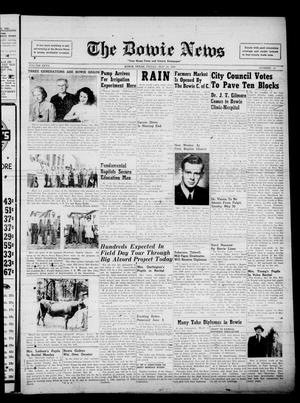 The Bowie News (Bowie, Tex.), Vol. 27, No. 12, Ed. 1 Friday, May 28, 1948