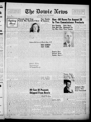 The Bowie News (Bowie, Tex.), Vol. 27, No. 21, Ed. 1 Friday, July 30, 1948