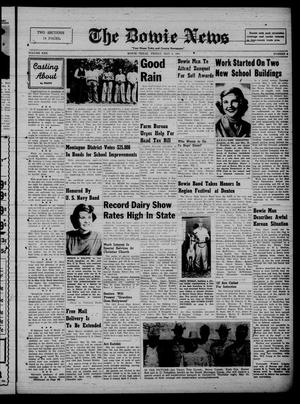 The Bowie News (Bowie, Tex.), Vol. 30, No. 9, Ed. 1 Friday, May 4, 1951