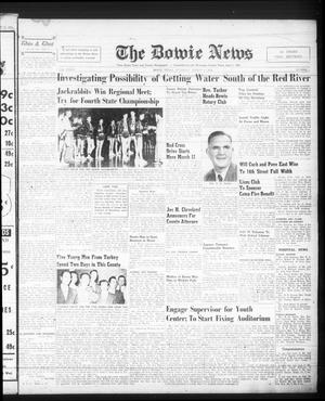 The Bowie News (Bowie, Tex.), Vol. 33, No. 1, Ed. 1 Thursday, March 4, 1954