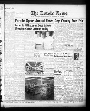 The Bowie News (Bowie, Tex.), Vol. 36, No. 27, Ed. 1 Thursday, September 19, 1957