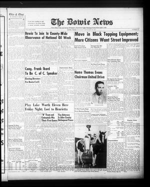 The Bowie News (Bowie, Tex.), Vol. 36, No. 28, Ed. 1 Thursday, September 26, 1957