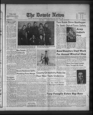 The Bowie News (Bowie, Tex.), Vol. 41, No. 6, Ed. 1 Thursday, February 8, 1962