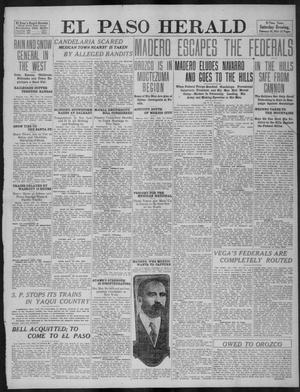 Primary view of object titled 'El Paso Herald (El Paso, Tex.), Ed. 1, Saturday, February 18, 1911'.
