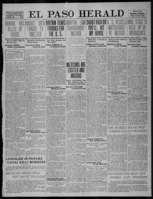Primary view of object titled 'El Paso Herald (El Paso, Tex.), Ed. 1, Saturday, March 11, 1911'.