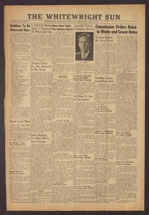 The Whitewright Sun (Whitewright, Tex.), No. 14, Ed. 1 Thursday, April 8, 1954