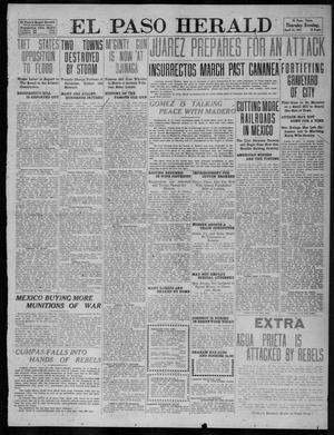 Primary view of object titled 'El Paso Herald (El Paso, Tex.), Ed. 1, Thursday, April 13, 1911'.
