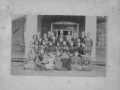 Photograph: [Students at Richmond Public School, a girl in front is holding a cha…