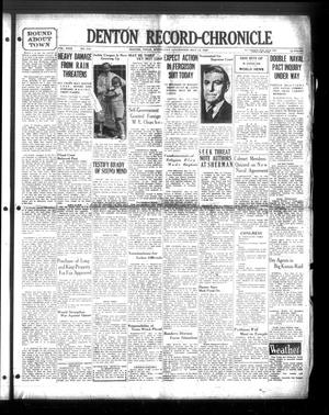 Denton Record-Chronicle (Denton, Tex.), Vol. 29, No. 234, Ed. 1 Wednesday, May 14, 1930