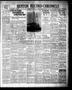 Newspaper: Denton Record-Chronicle (Denton, Tex.), Vol. 38, No. 152, Ed. 1 Wedne…