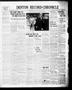 Thumbnail image of item number 1 in: 'Denton Record-Chronicle (Denton, Tex.), Vol. 38, No. 225, Ed. 1 Thursday, May 4, 1939'.
