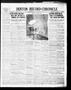 Thumbnail image of item number 1 in: 'Denton Record-Chronicle (Denton, Tex.), Vol. 38, No. 247, Ed. 1 Tuesday, May 30, 1939'.