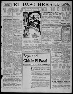 El Paso Herald (El Paso, Tex.), Ed. 1, Friday, July 28, 1911