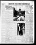 Newspaper: Denton Record-Chronicle (Denton, Tex.), Vol. 38, No. 257, Ed. 1 Satur…