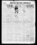 Newspaper: Denton Record-Chronicle (Denton, Tex.), Vol. 38, No. 264, Ed. 1 Monda…