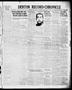 Newspaper: Denton Record-Chronicle (Denton, Tex.), Vol. 38, No. 284, Ed. 1 Wedne…