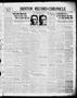 Newspaper: Denton Record-Chronicle (Denton, Tex.), Vol. 38, No. 307, Ed. 1 Tuesd…